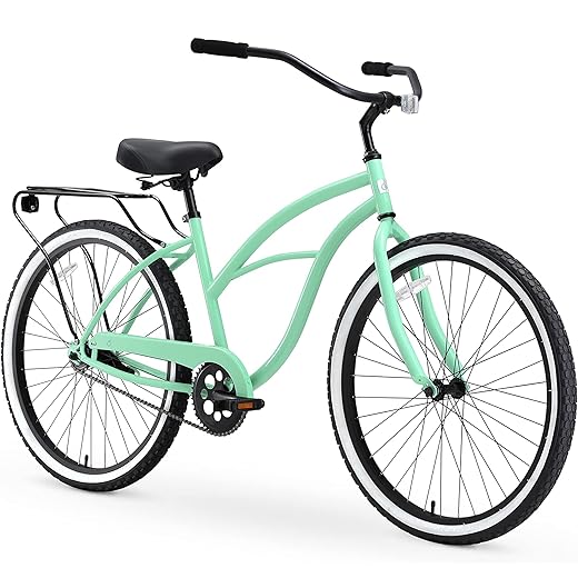 sixthreezero Around The Block Women's Single-Speed Beach Cruiser Bicycle