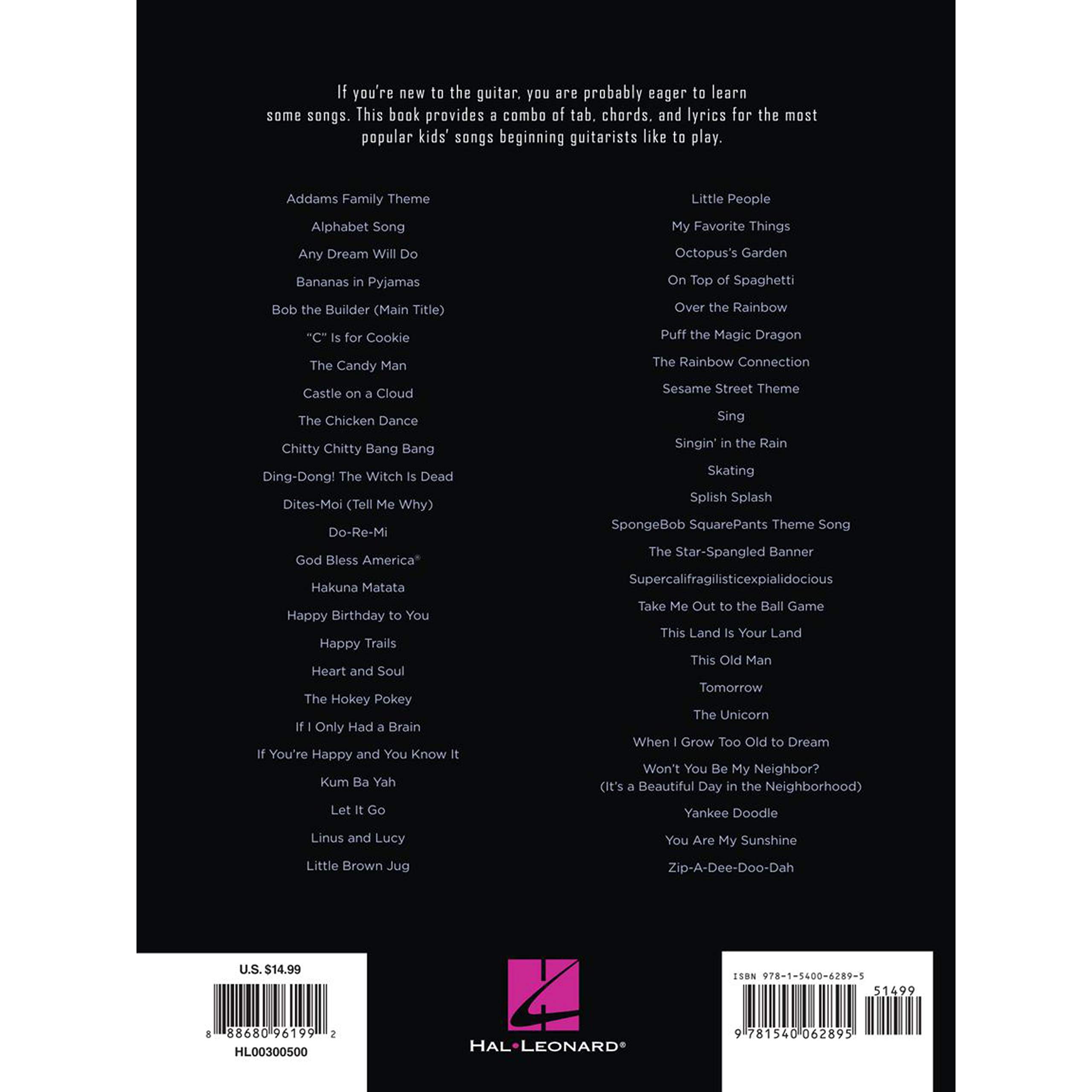 First 50 Kids' Songs You Should Play on Guitar - Image 2