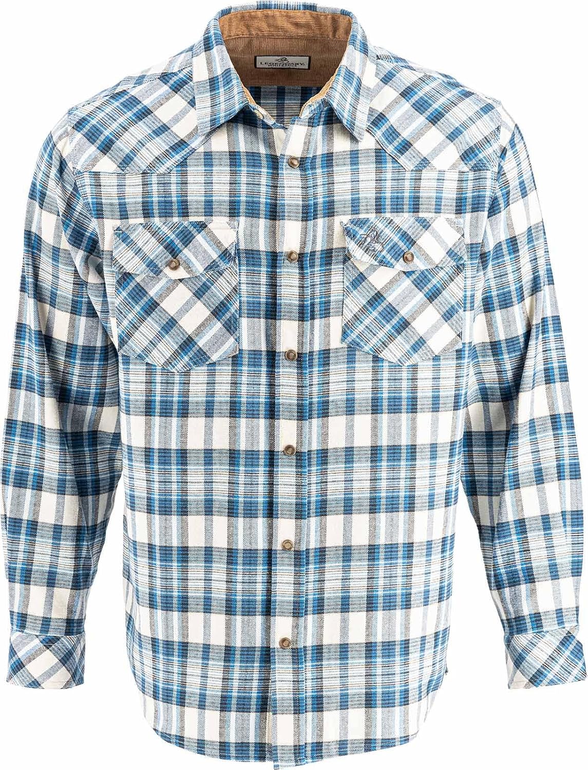 Legendary Whitetails Men’s Western Flannel Shirt