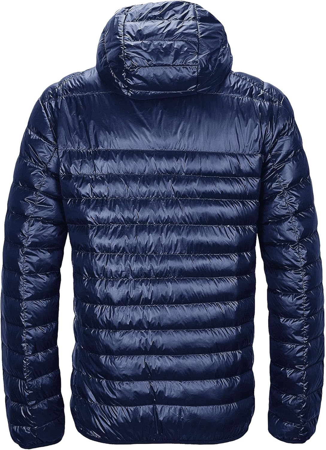 Men's Packable Puffer Jacket Lightweight Warm Winter Puffy Coats Windproof Insulated Jacket for Casual Hiking Travel - Image 4