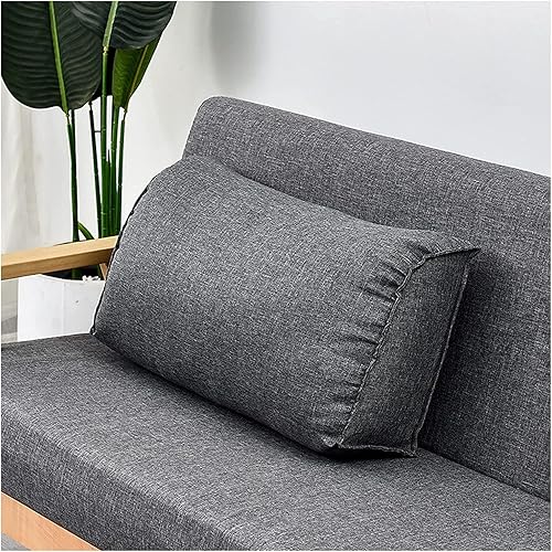 Almohada de apoyo lumbar para sofá, respaldo grande de espuma dura, almohada de cabecera de cuña, almohada de lectura para dormitorio, soporte de