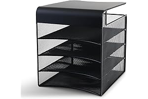 Safco Onyx Hanging Desktop Organizer: The Ideal Under-Desk Storage Solution