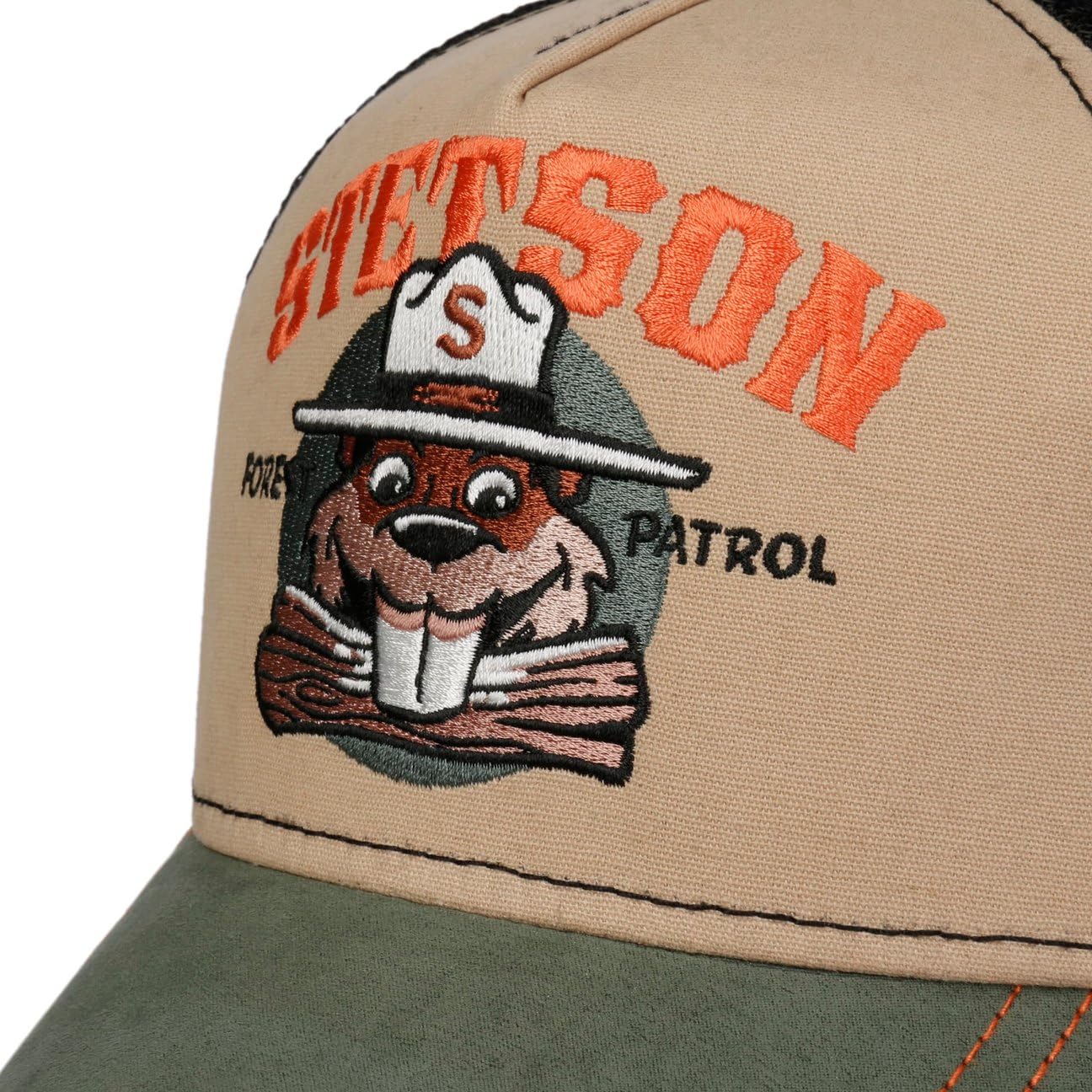Stetson Forest Patrol Trucker Cap Herren Baumwolle Verstellbare Snapback American Style Sommer Winter