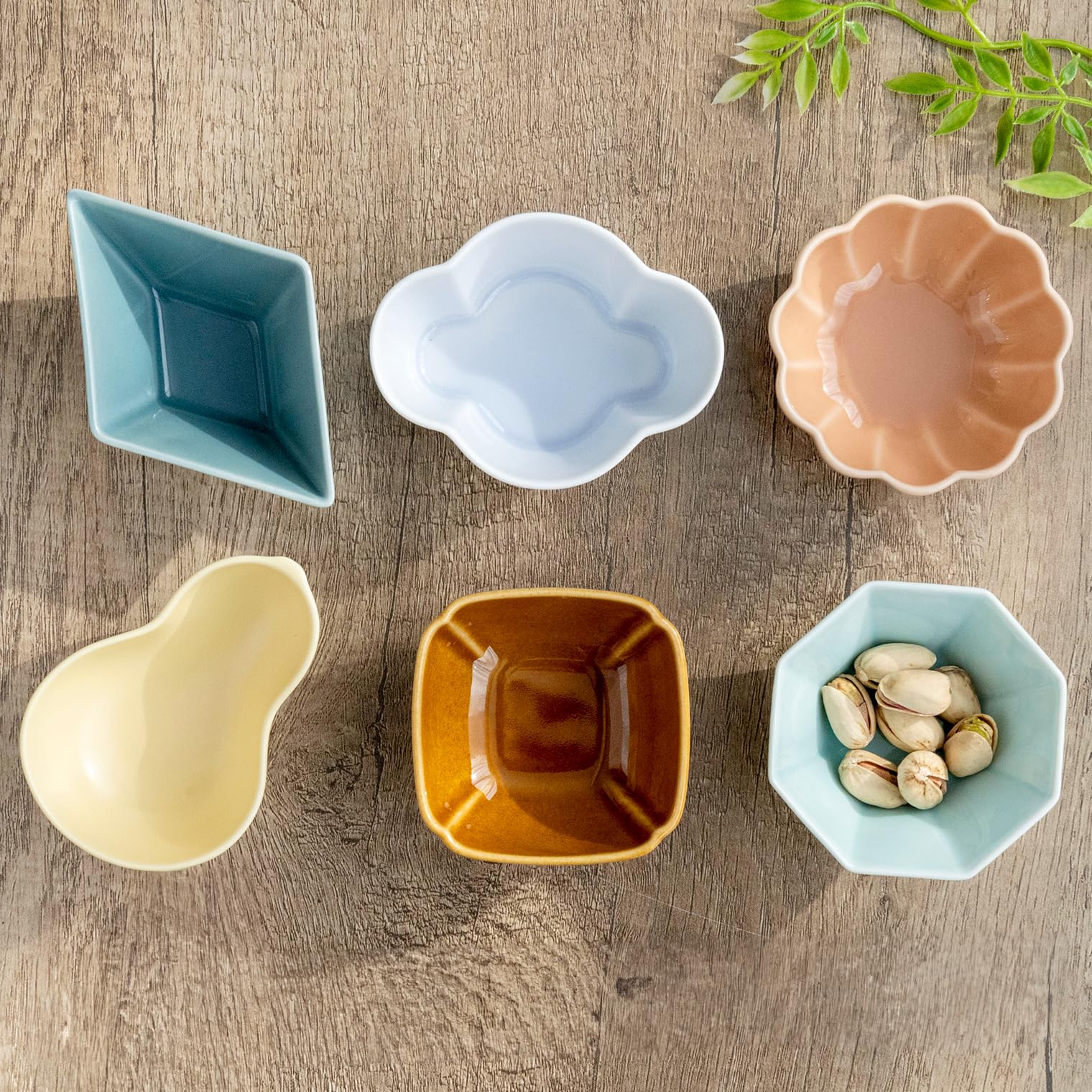 Amazon.co.jp: ORANGE APRON 小鉢 セット 磁器 カラフル ミニ小鉢 6個