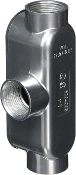 Halex, 1 in. Rigid Type-T Threaded Conduit Body , 58810, 1 per pack