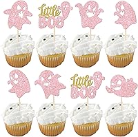 Vista 149 de Rsstarxi Paquete de 36 adornos para cupcakes de Halloween, bruja, fantasma, magdalenas, murciélagos, arañas, gatos, decoración de pasteles