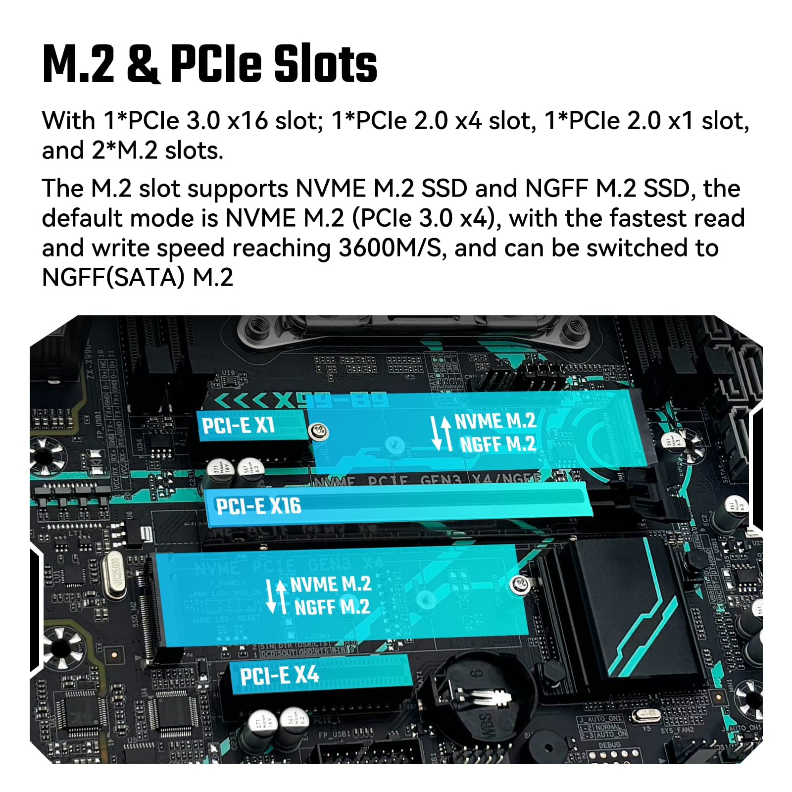 Amazon | SHANGZHAOYUAN X99 B9 マザーボード LGA 2011-V3 サーバー
