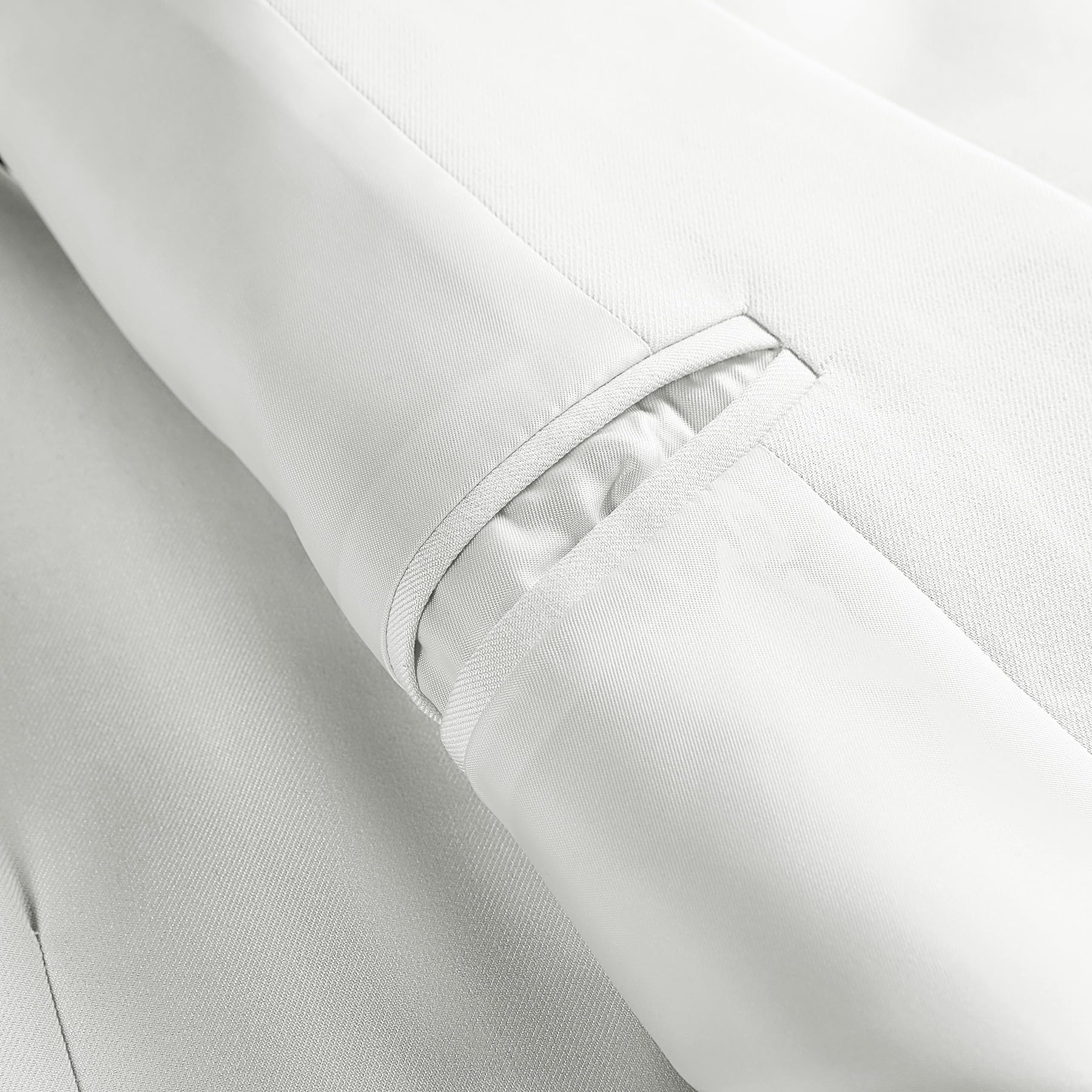 Allthemen Abito da Uomo in 3 Pezzi Slim Fit Completo da Sposa con Un Bottone Blazer da Abito per Lavoro Gilet Pantaloni per Matrimonio