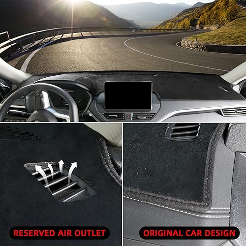 Miniatura 3 de CZCGYDY Funda de tablero para Nissan Altima 2025 2024 2023 2022 2021 2020 2019, alfombrilla de franela de ajuste personalizado, almohadilla