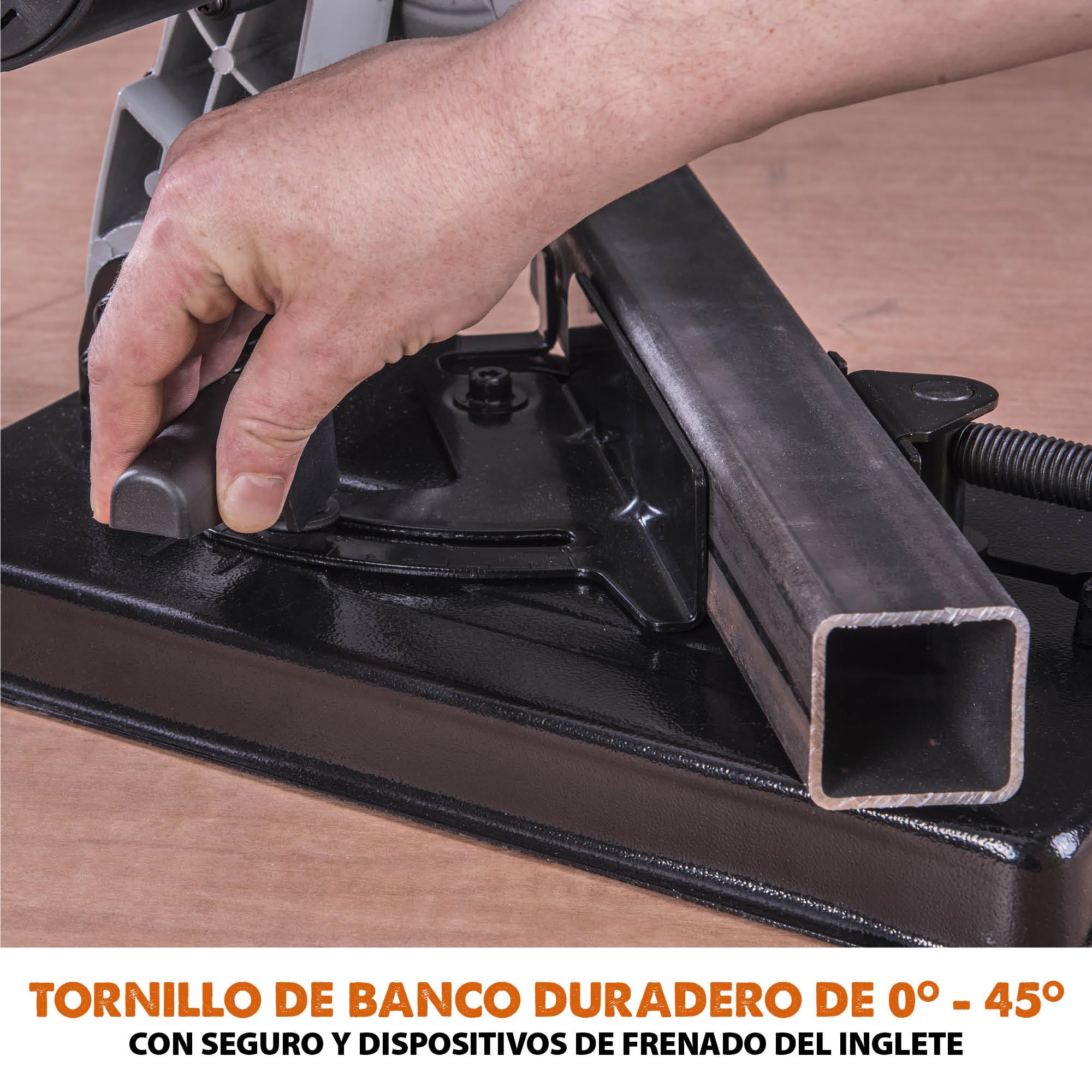 Evolution - Sierra tronzadora multimaterial Rage 4, corta madera, metal y plástico,