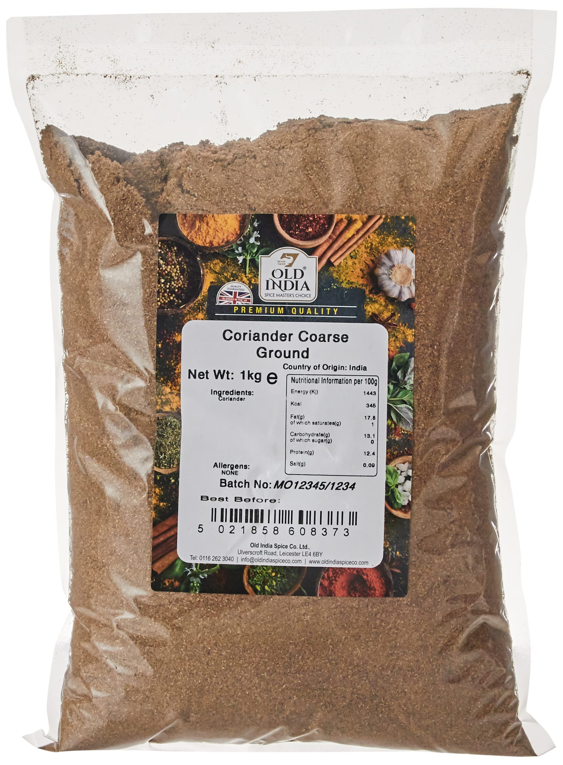 Old India Coriander Coarse Ground 1kg
