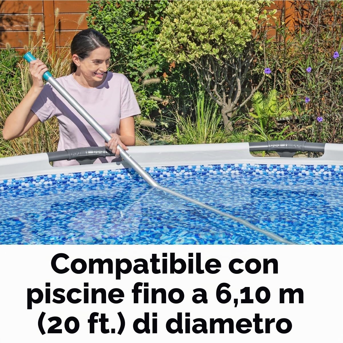 Bestway 58831 Kit per la manutenzione della piscina AquaSurge, azzurro