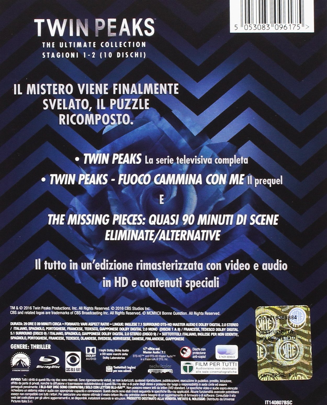 Twin Peaks: Collezione Completa (10 Blu-Ray)