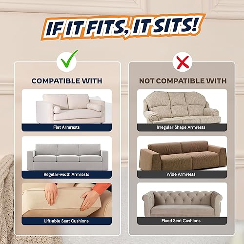 Miniatura 5 de Panther Armor Alfombrillas rascadoras para gatos 2 piezas para brazo izquierdo y derecho en gris  Protector de sofá de sisal natural contra arañazos