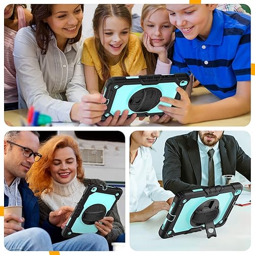 Miniatura 5 de Timecity Funda para tablet Samsung Galaxy Tab A 8.0 2019 (solo compatible con SM-T290T295T297), protector de funda para tablet con soporte