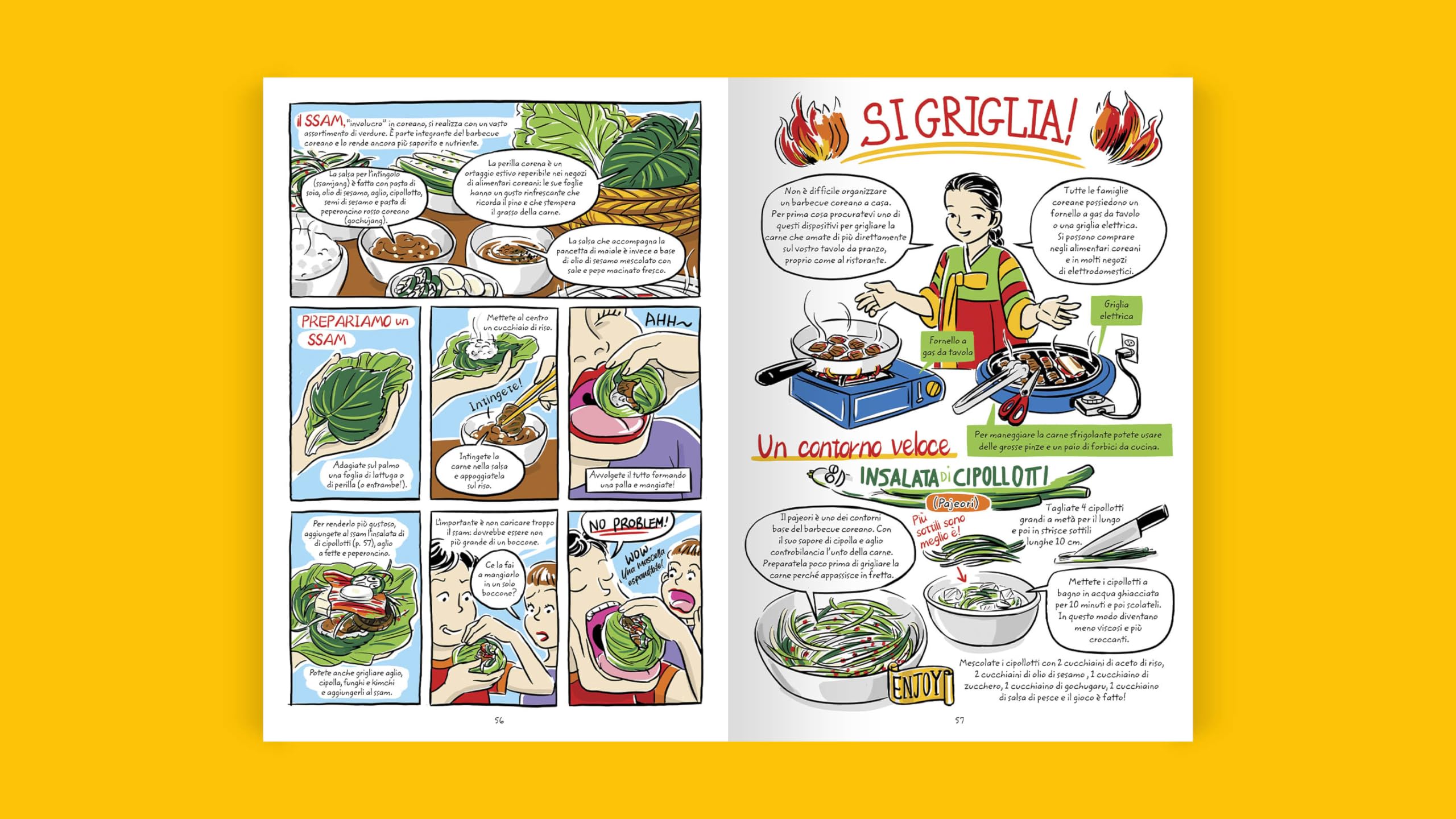 Cook Korean. Un libro di cucina a fumetti