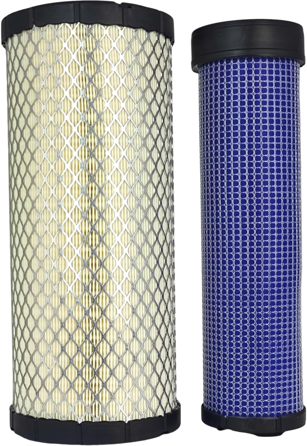 Outer Inner Air Filter Set 40007576 40049446 Compatible with LS K5047 K5055 MT230 MT235 MT240 MT340 MT342 MT345 MT347 MT350 MT352 MT355 U5020 U5030 XG3135 XG3140 XR4040 XR4140 XR4145 Tractor