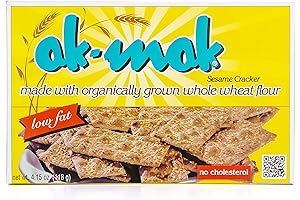Ak-Mak Sesame Crackers: Light and Crispy Delights