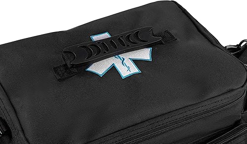 Miniatura 6 de Scherber First Responder - Kit de trauma profesional para EMTEMS, aprobado por HSAFSA, bolsa reflectante con 8 bolsillos y compartimentos con