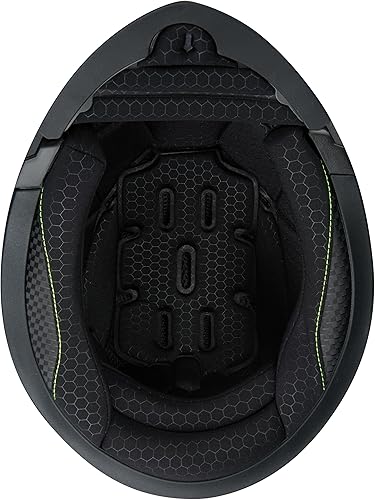 Miniatura 6 de Casco de motocicleta de cara completa con doble visera, protector solar abatible modular para motocross, aprobado por DOT (negro mate, L)