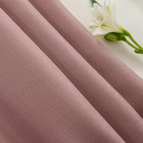 Miniatura 8 de maxmill - Mantel cuadrado resistente al agua, antiarrugas y a prueba de derrames, con textura que simula lino, mantel decorativo de tela para