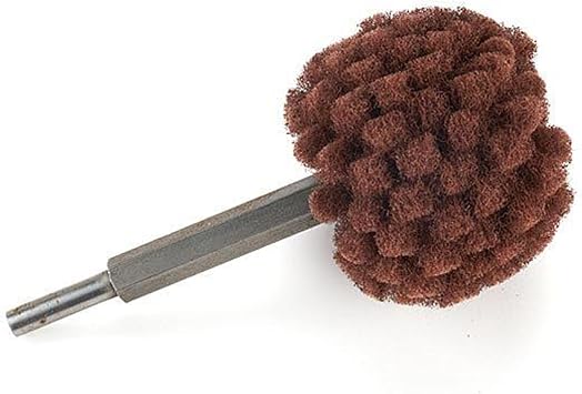 Performance Abrasives New Wave 2" Scruff & Buff Ball 320 Grit Maroon