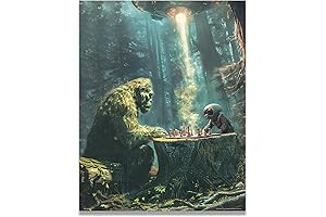Sasquatch Wall Art | Bigfoot Poster | Sasquatch Decor | Bigfoot Gifts...