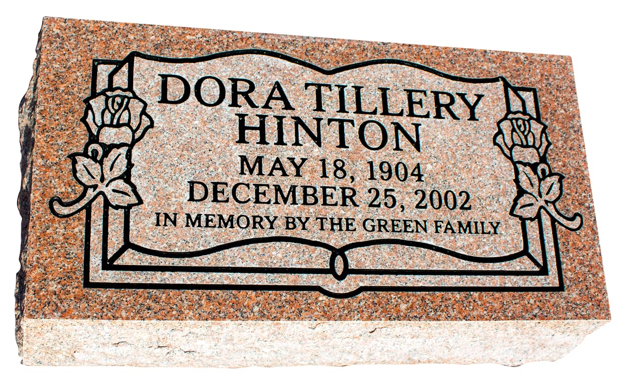 Amazon.com: 24 x 12 - Headstone Cemetery Marker -Often refereed to