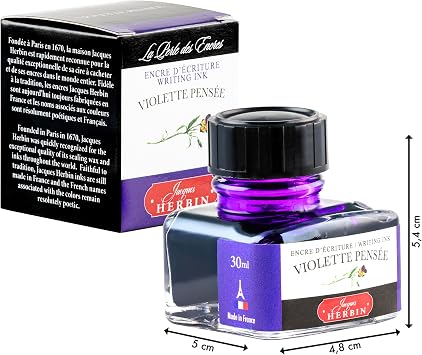 J. Herbin Fountn Pen Ink 30Ml Violette Pensee