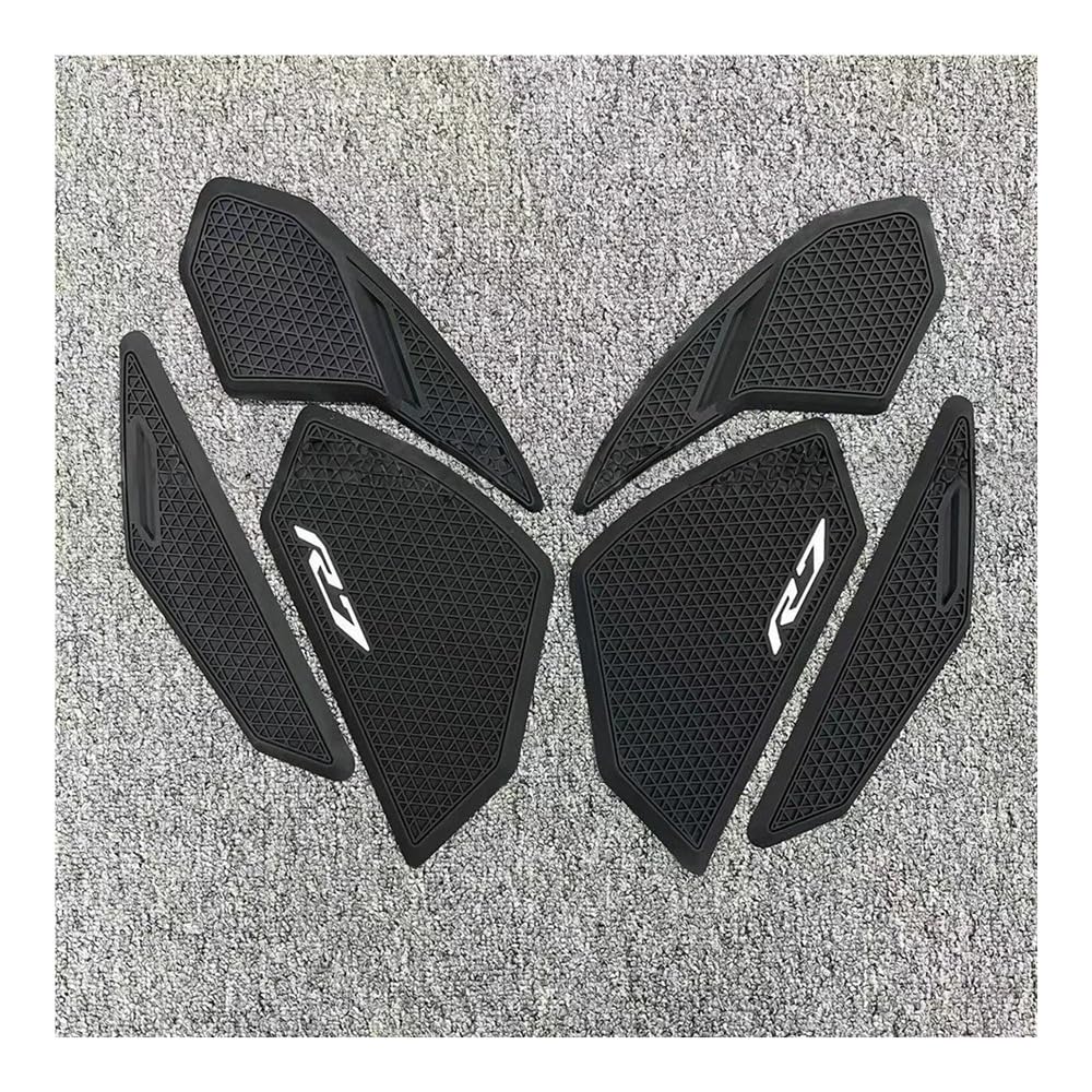 Motorbike Tank Pads Motorcycle Side Fuel Tank Pad Pads Protector Stickers Decal Knee Grip Traction Tankpad for YZF-R7 YZFR7 Fuel Tank Protector