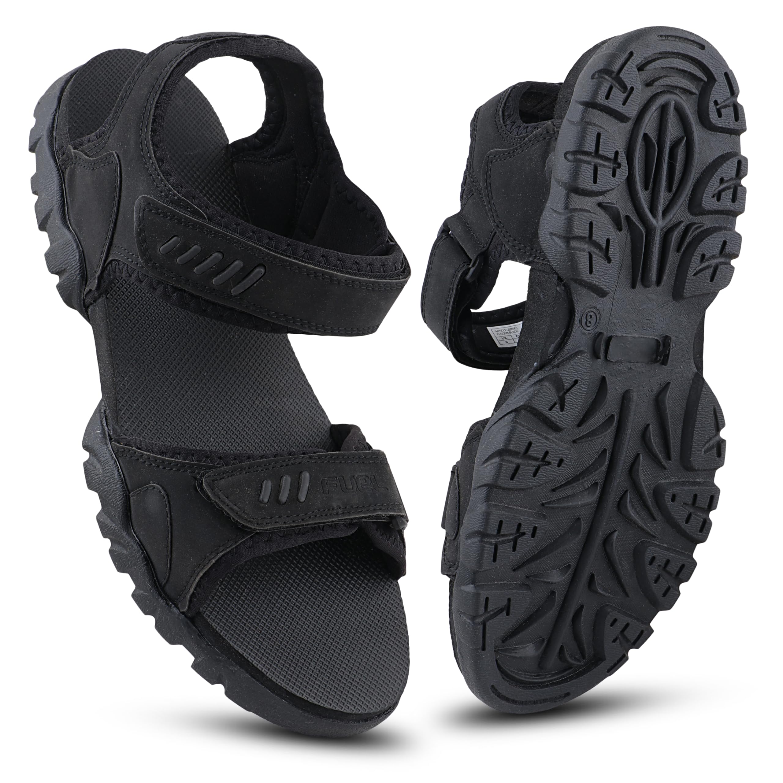 FUEL Sandals for Men Comfortable & Lightweight, Flexible & Breathable Stylish Casual Sandals Protective Bump Toe Perfect Outdoor Beach Anti-Skid Sports Footwear For Gents (jersey) (B0D8YLRX56) Amazon Price History, Amazon Price Tracker