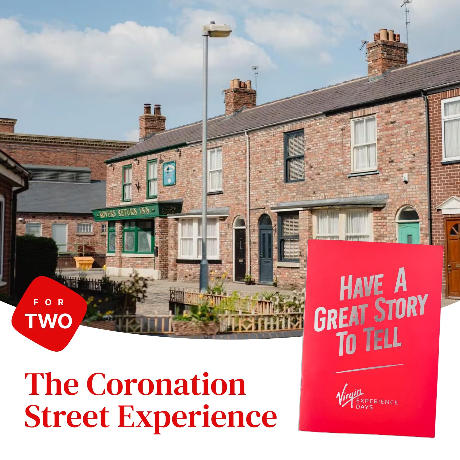 Virgin Experience Days The Coronation Street Experience for Two - Manchester - Visit Weatherfield's finest with a 90 minute walking tour of the worlds largest single TV production site