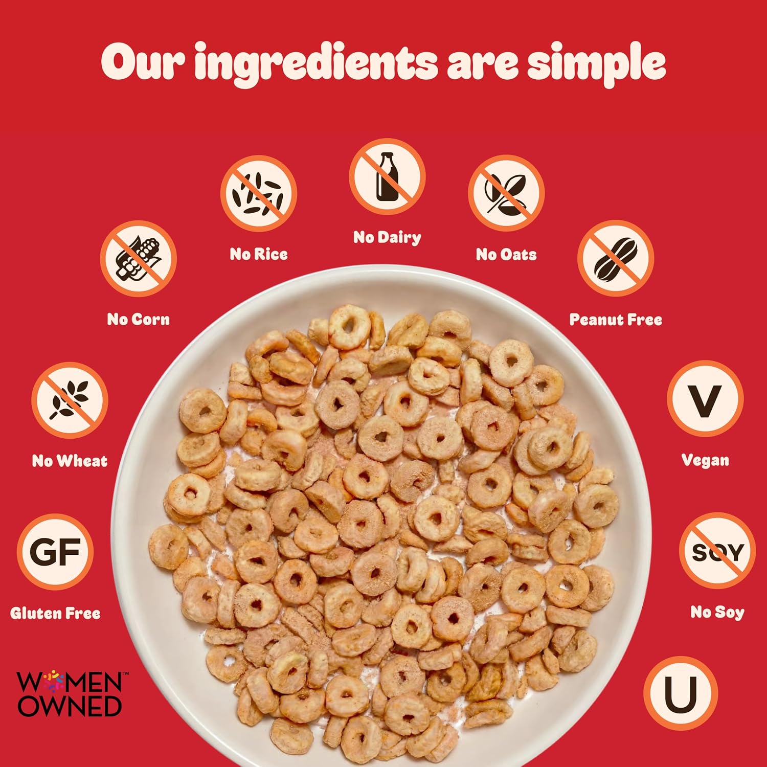 Three Wishes Gluten Free Protein Cereal, Grain Free, Vegan, Variety 6pk image 4