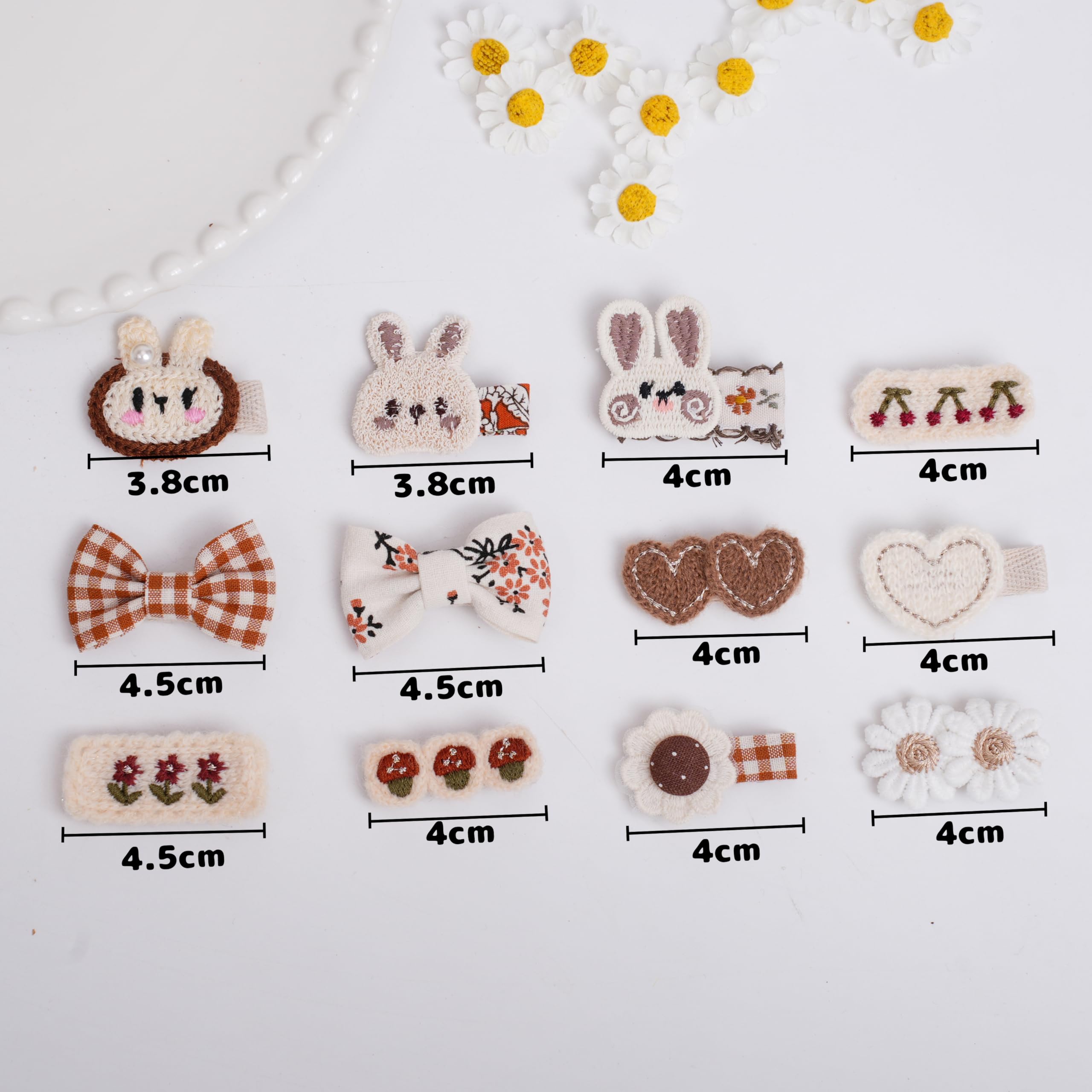 Amazon.co.jp: BIANHUAN 子供 ヘアクリップ 12点セット 女の子 キッズ