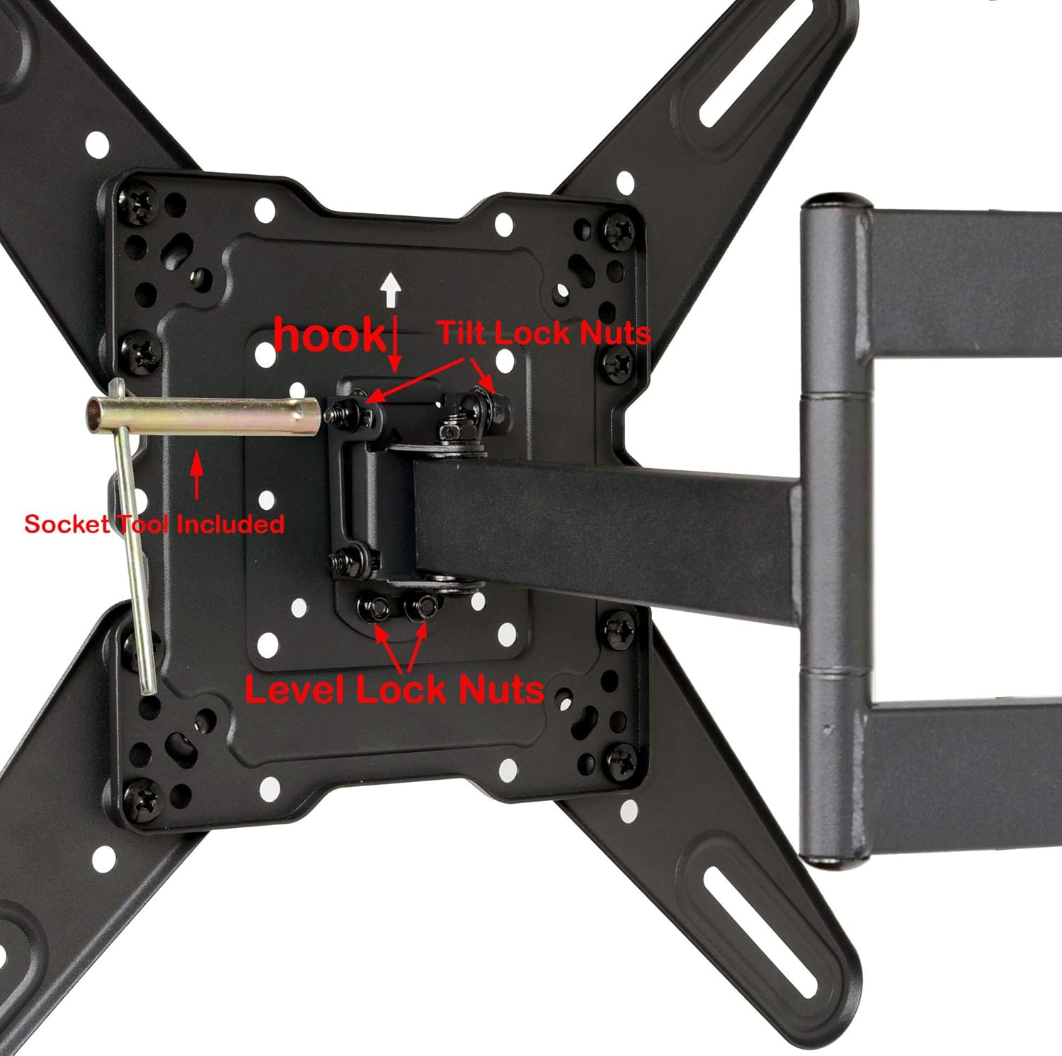 Cheap VideoSecu ML531BE2 TV Wall Mount kit with Free Magnetic Stud Finder and HDMI Cable for Most 26-55 TV and New LED TV up to 60 inch VESA 400x400 Full Motion with 20 inch Articulating Arm WT8 Discount VideoSecu ML531BE2 TV Wall Mount kit with Free Magnetic Stud Finder and HDMI Cable for Most 26-55 TV and New LED TV up to 60 inch VESA 400x400 Full Motion with 20 inch Articulating Arm WT8