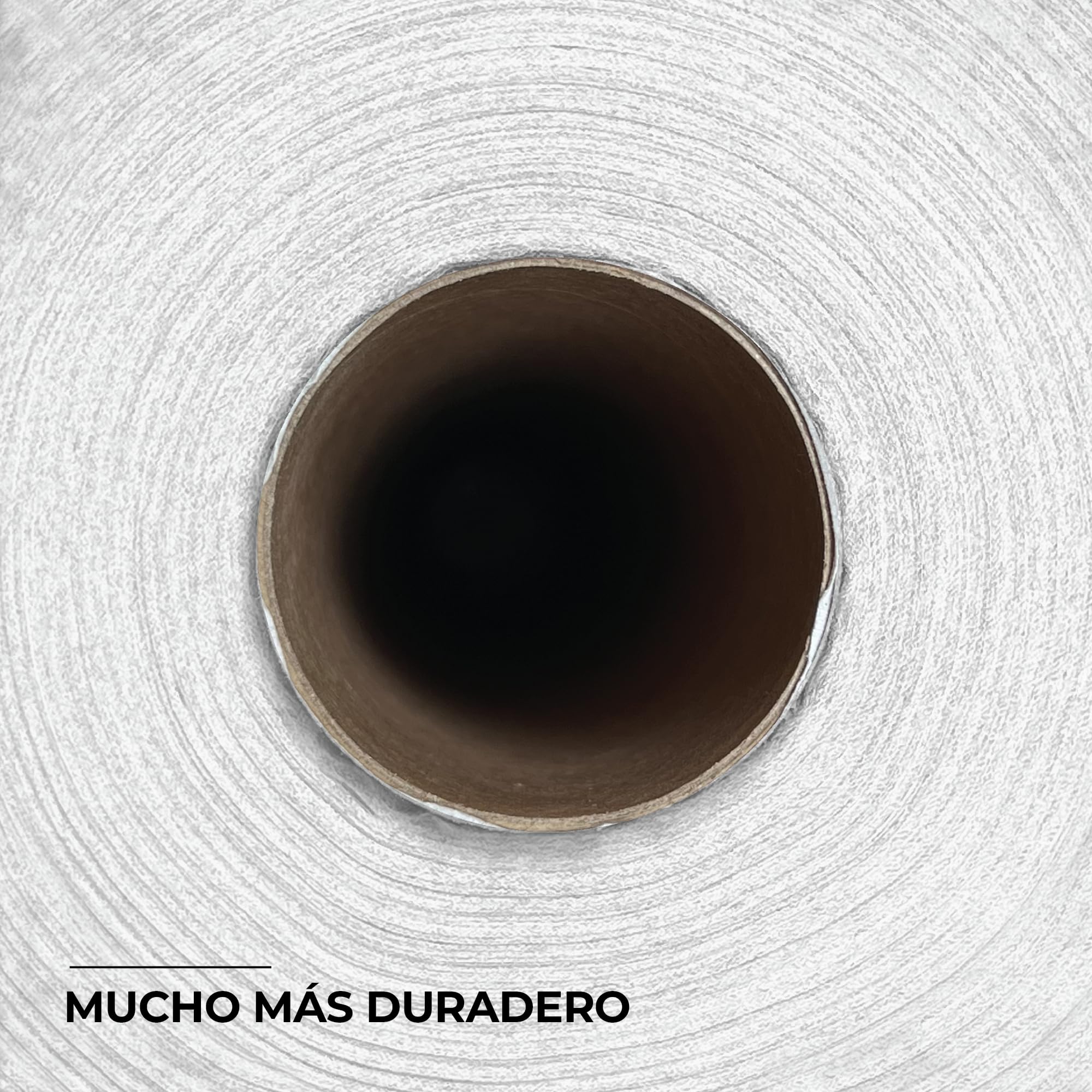 Rollo de Papel Camilla Ecológico con Precorte cada 40 cm - Rollo de 0,59 x 65 m - Color Blanco (6 unidades)