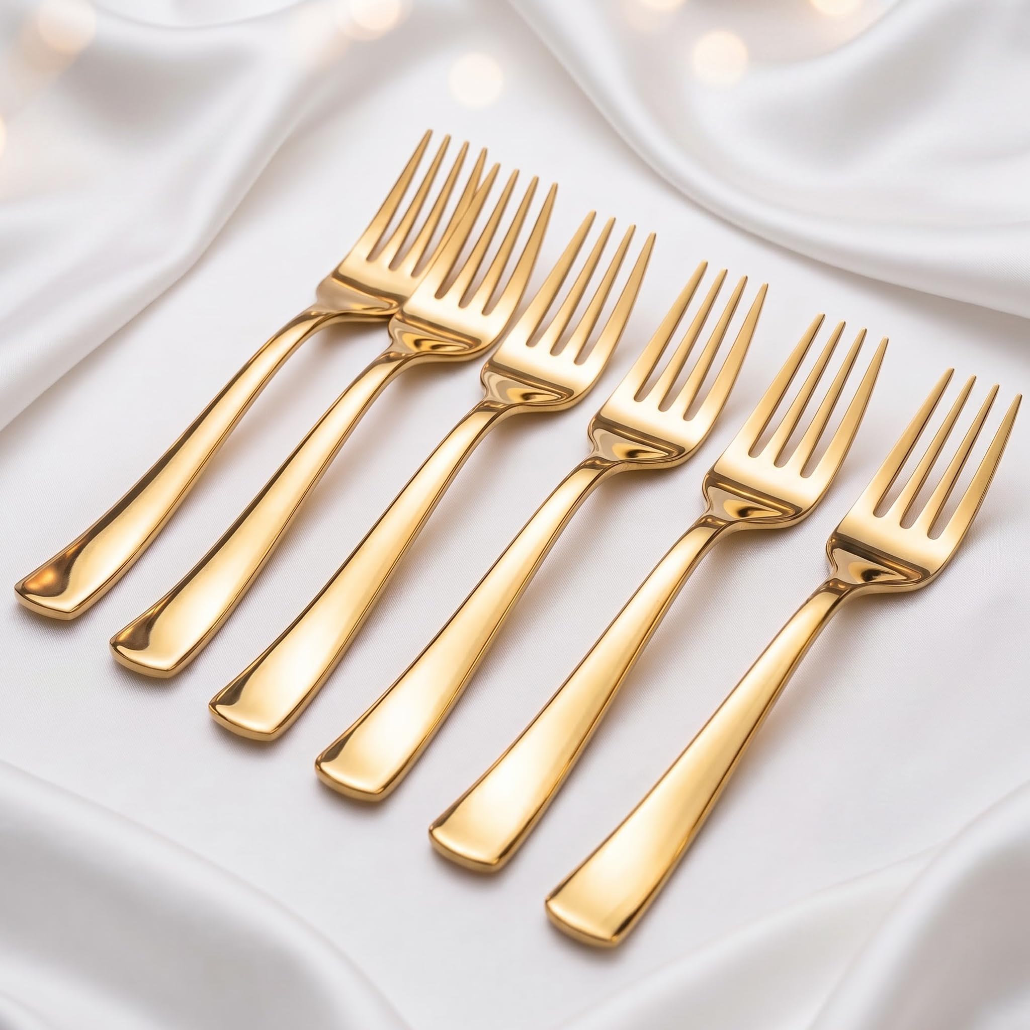 Parage Golden Spoon Set - Luxury Stainless Steel Cutlery -10