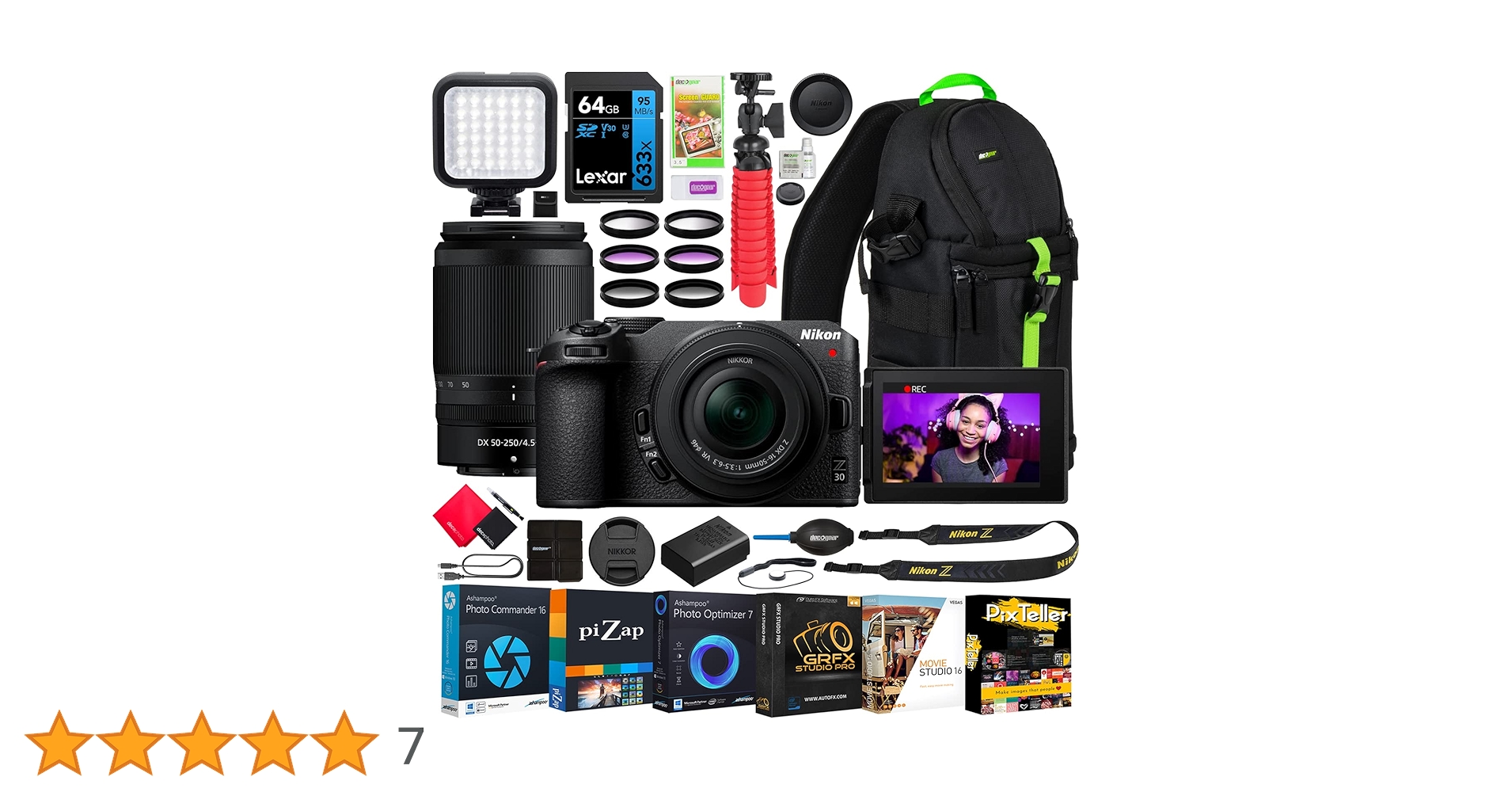 Nikon Z30 ボディ+レンズ2本セット Amazon | Nikon Z30 ミラーレスカメラ レンズ2枚キット NIKKOR Z DX 16