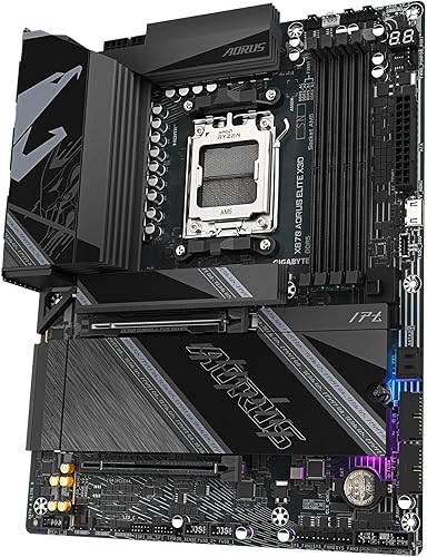 Miniatura 7 de GIGABYTE X870 AORUS Elite X3D AMD AM5 ATX placa base, soporta AMD Ryzen serie 9000/8000/7000, DDR5, fase de potencia 16+2+2, 4X M.2, PCIe 5.0, USB4
