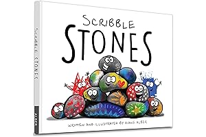 Scribble Stones - Mess-Free Splat-Free Splatter Painting Book