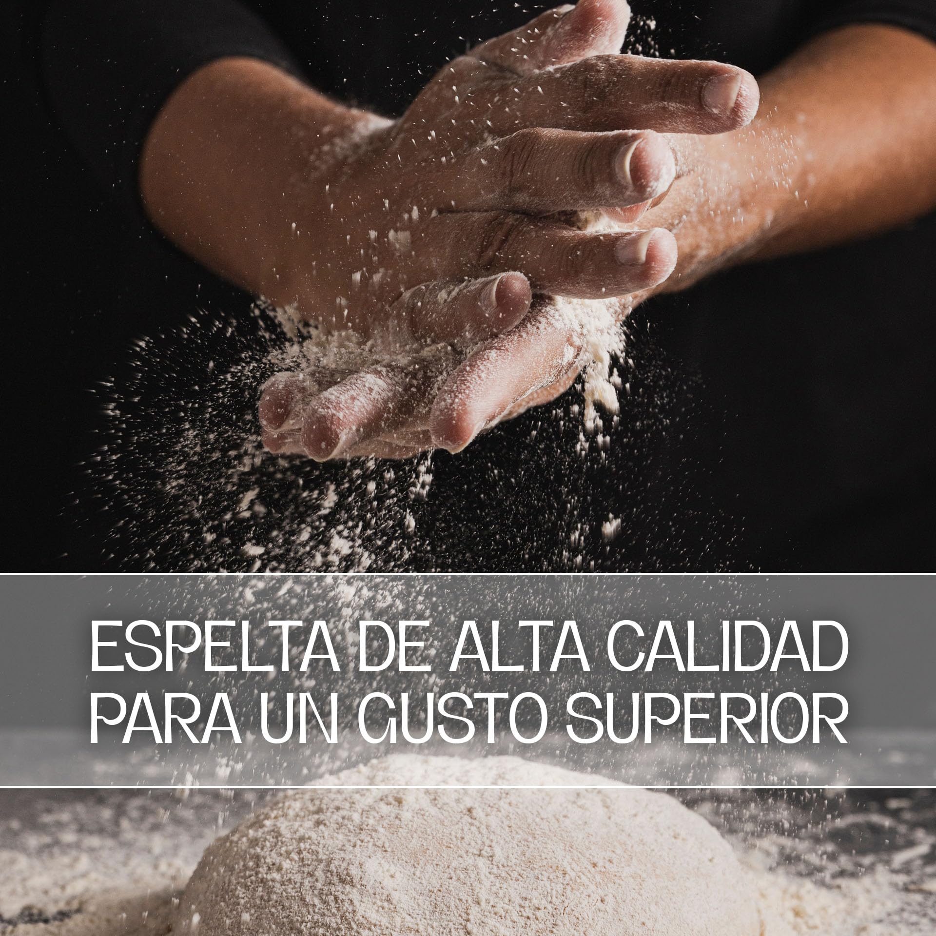 Harina De Espelta Ecológica Blanca | Perfecta Para Elaborar Pan De Espelta | Molida En Molino De Piedra | Ideal Para Harina Blanca Artesanal De 25 Kg | De Excelente sabor Y Aroma Marcados