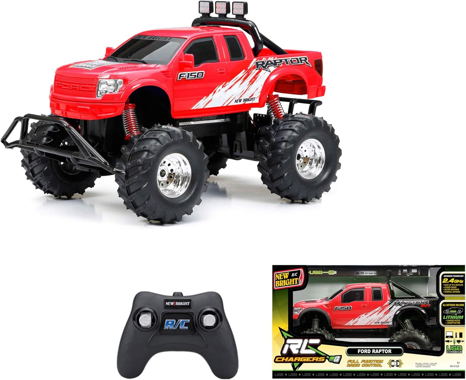 carro de control remoto x raptor