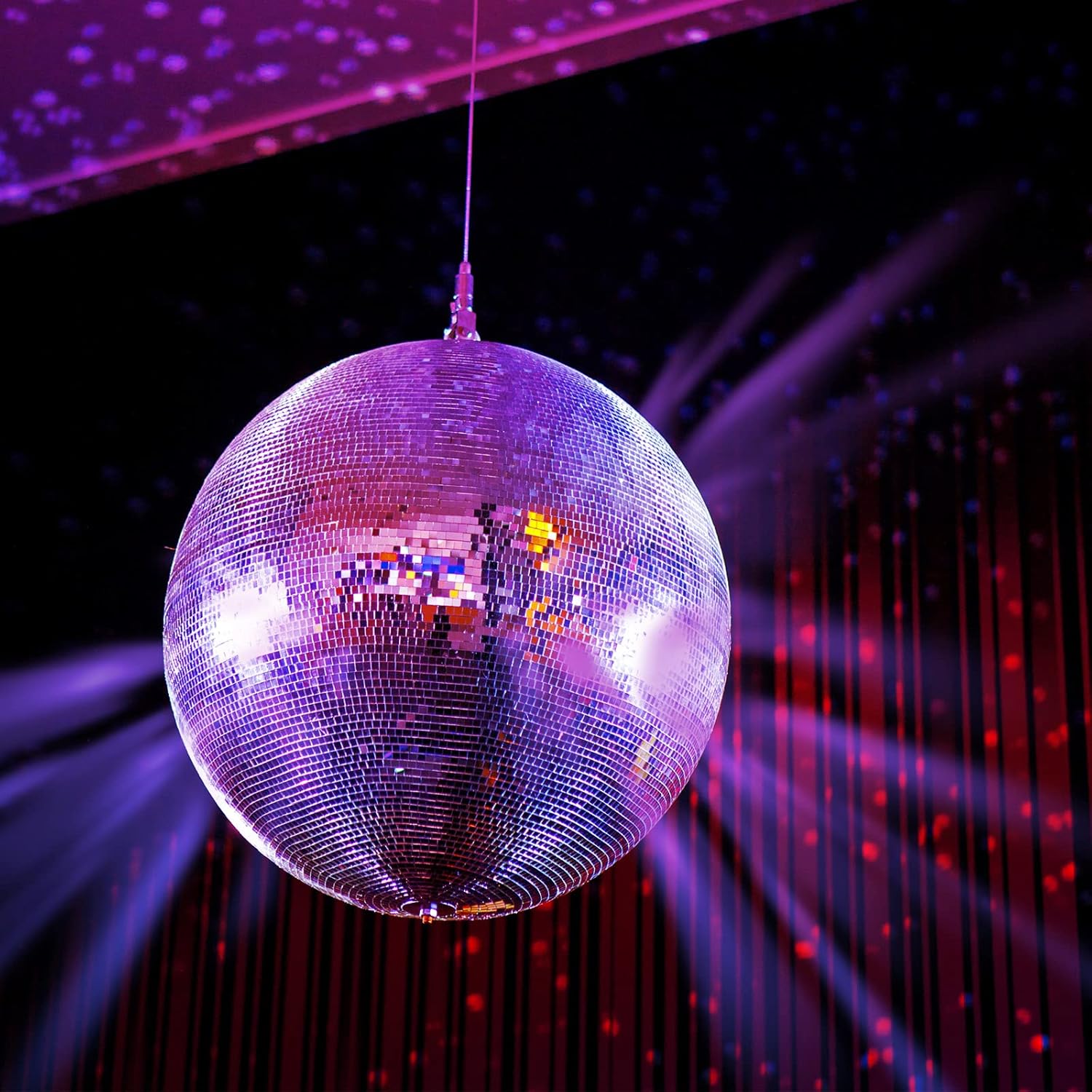 SATINIOR 3000 Pcs Disco Ball Mirror Tiles Self Adhesive for Crafts 5 x 5 mm Small Disco Tape Ball Stickers Square Mosaic Tiles Mirror Pieces for DIY Craft Party Decor - Image 6