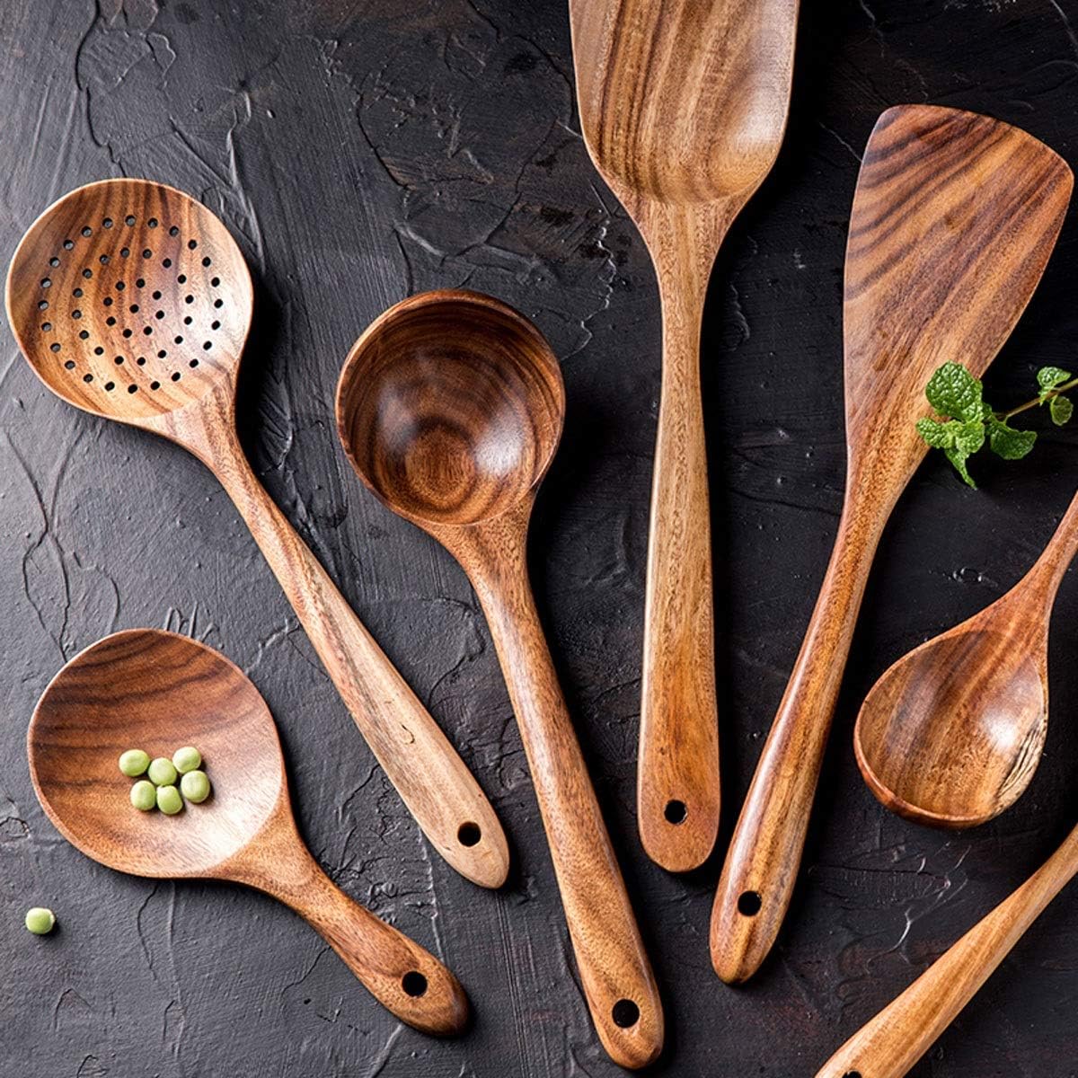 7 Pcs Cooking Utensils Set,Kitchen Utensils, Cooking Tool Set, Non-Stick Kitchen Baking Tools