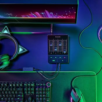 Razer Audio Mixer - USB Audio-Interface mit XLR, 3,5-mm und
