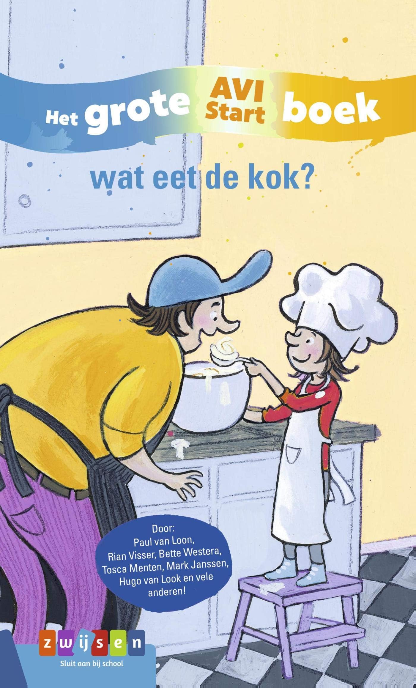 Wat eet de kok?: het grote AVI Start boek (Grote AVI-boeken)