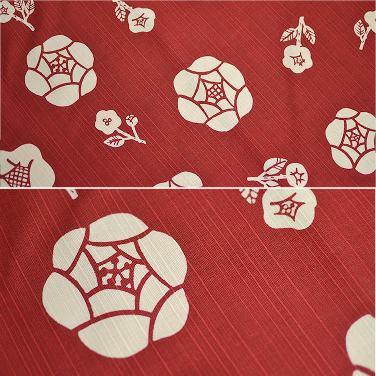 Furoshiki appiccicoso Grande design scandinavo Bento Wrap Lunch Cloth Giapponese furoshiki (Uccello) (50×50, Reversible deep scarlet rose)