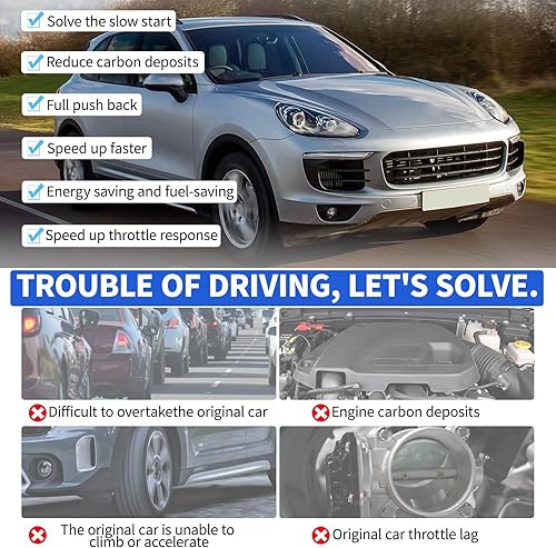 Miniatura 77 de Controlador de respuesta del acelerador, acelerador de pedal de carreras electrónico inteligente de 9 modos para Toyota 4Runner Tundra Land Cruiser