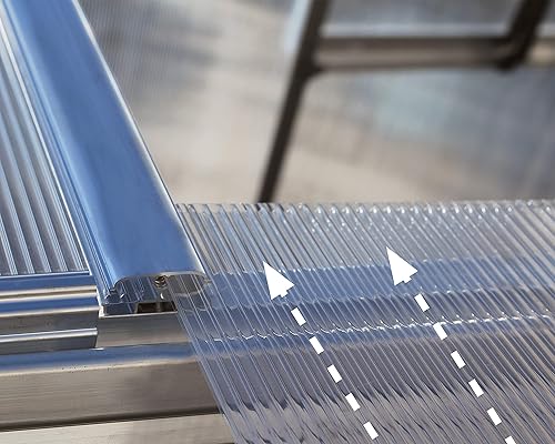 Miniatura 5 de Palram - Invernadero Canopia I Mythos de plata de 6 x 4 con perchas para plantas