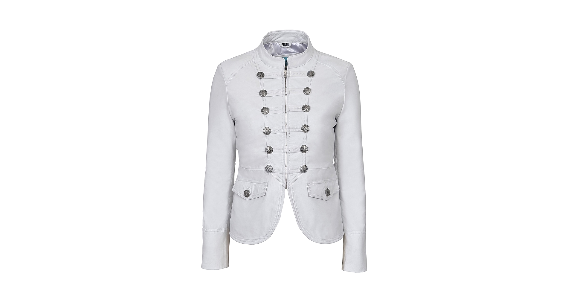 Victory 8976 Ladies White Deluxe Military Parade Style Soft